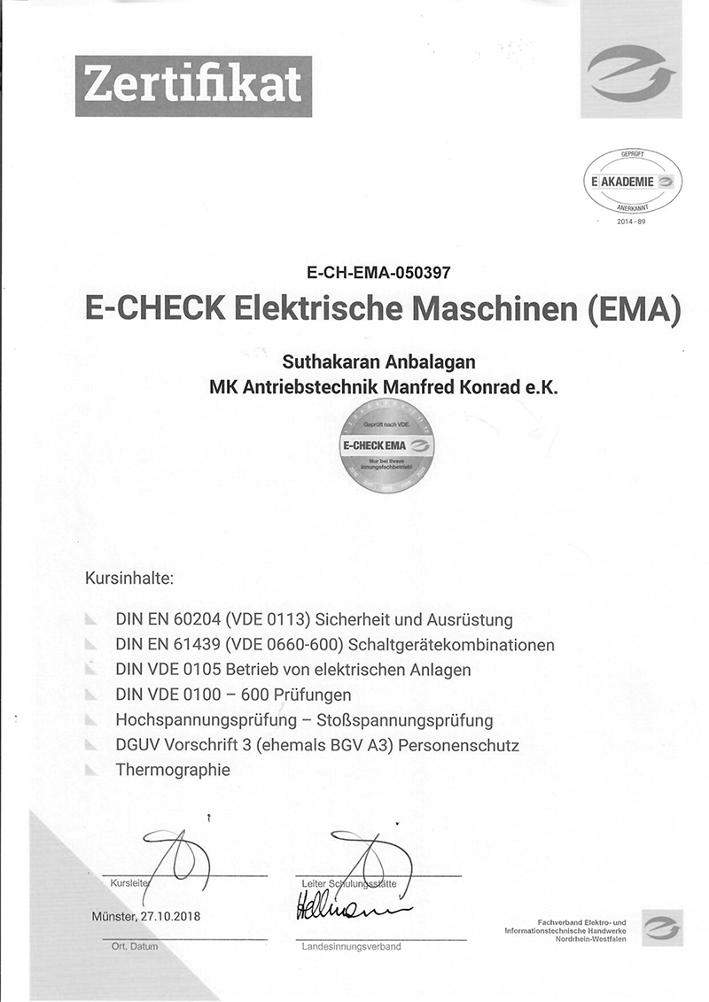 e-check-zertifikat